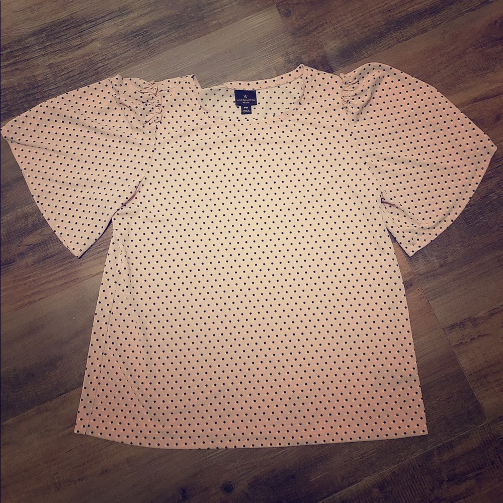 NWOT Worthington Blouse Petite Medium